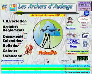 Le site Web des Archers d'Audenge